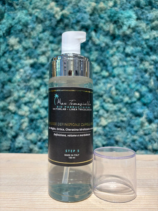 MOUSSE DEFINIZIONE CAPELLI RICCI | Cheratina, Miglio e Ortica